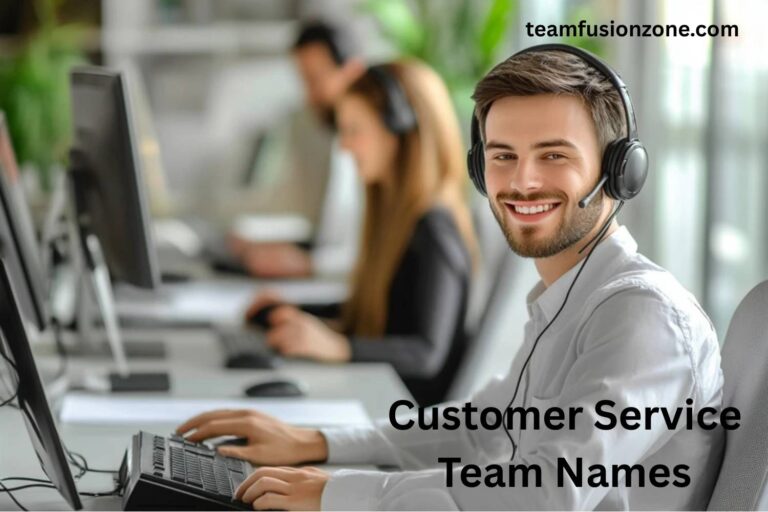customer service team names