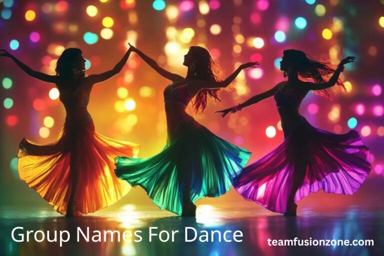 dance team names