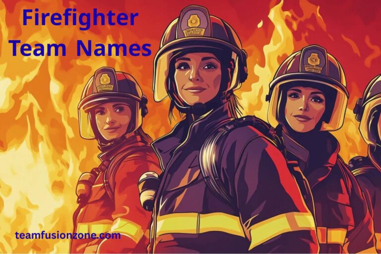 firefighter team names