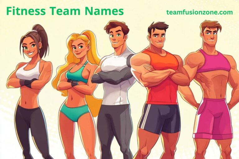 fitness team names