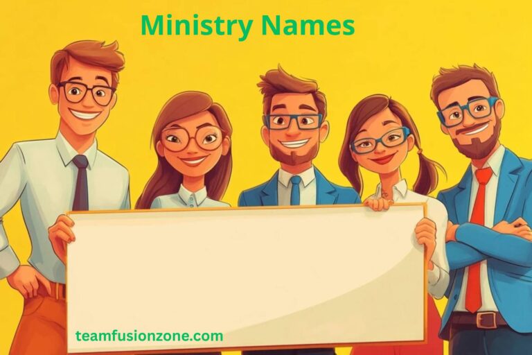 ministry names
