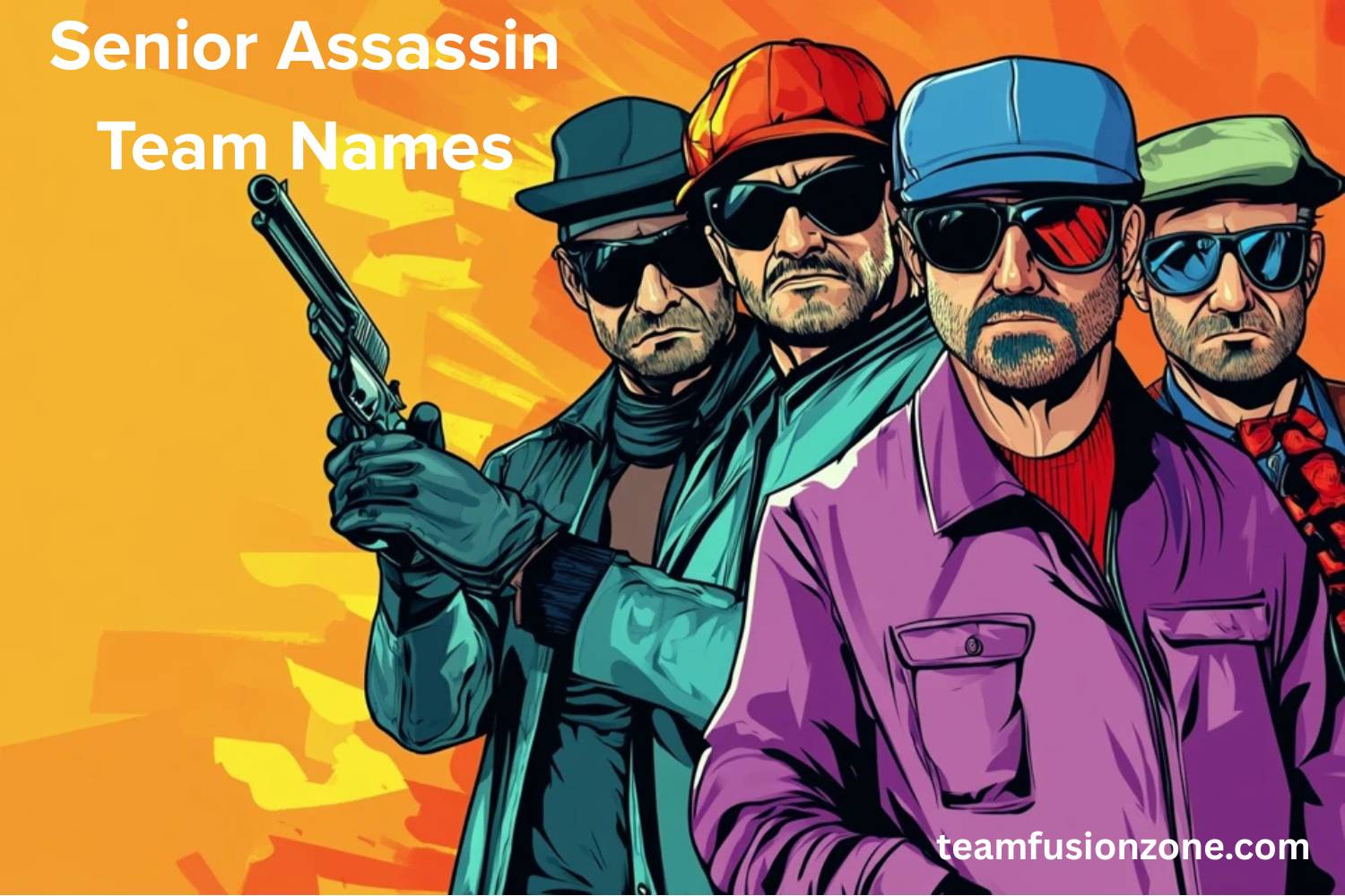 205+ Savage Senior Assassin Team Names That Totally Soak the ...