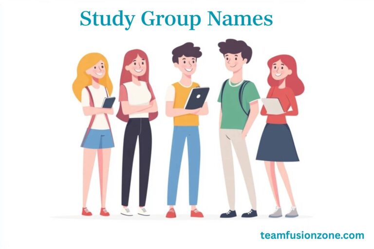 study group names