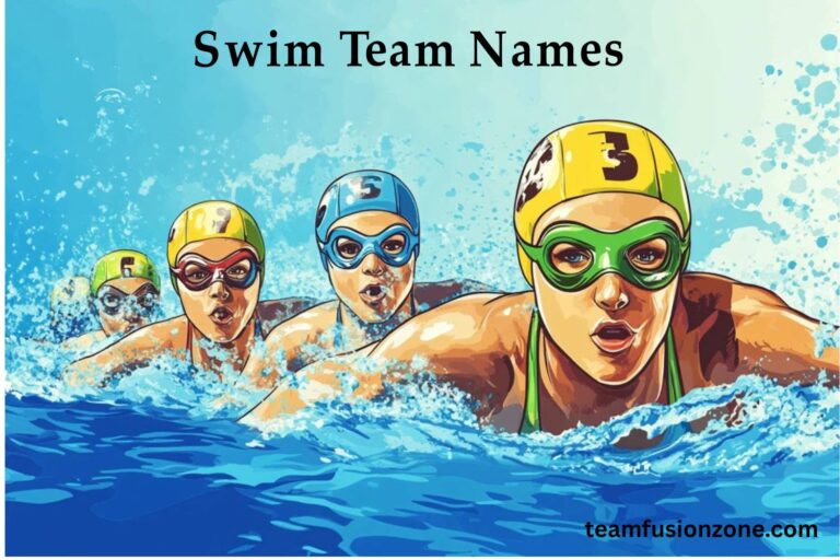 swim team names
