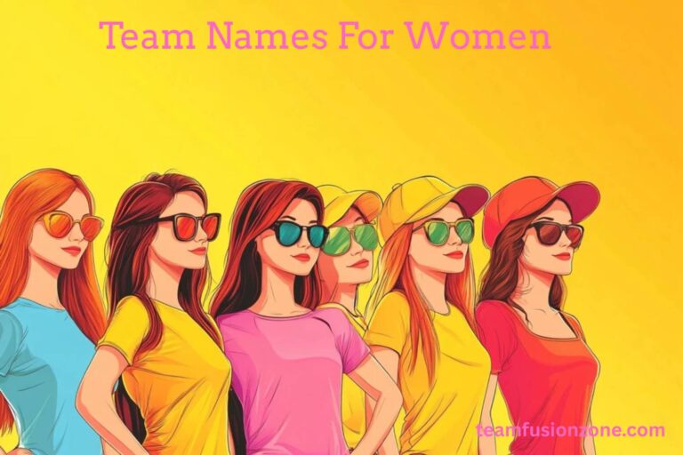 team names for women