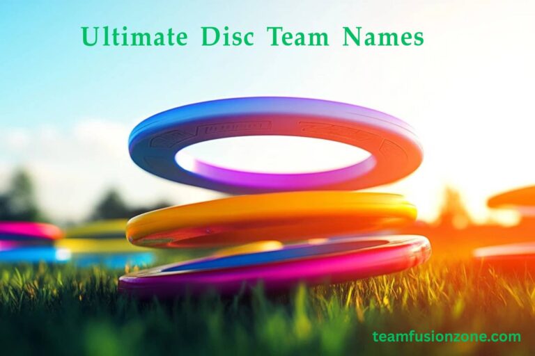 ultimate disc team names