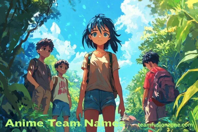 anime team names