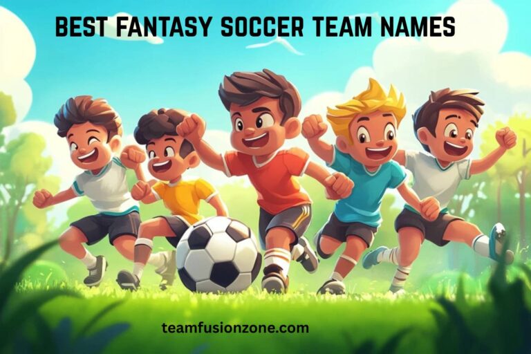 best fantasy soccer team names