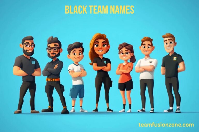 black team names