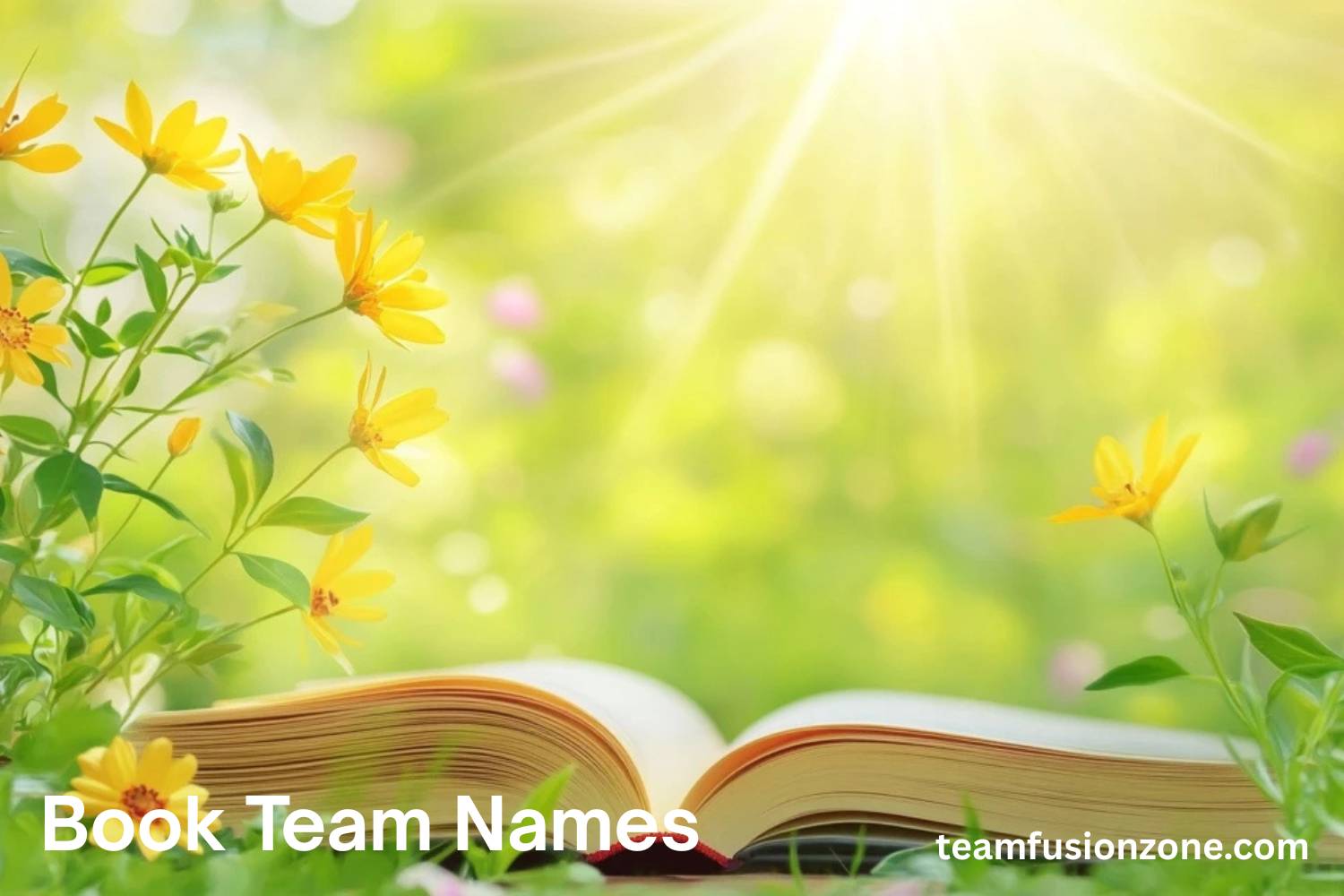 420+ Book Team Names [Funny, Creative & Unique Ideas] - Team Fusion Zone