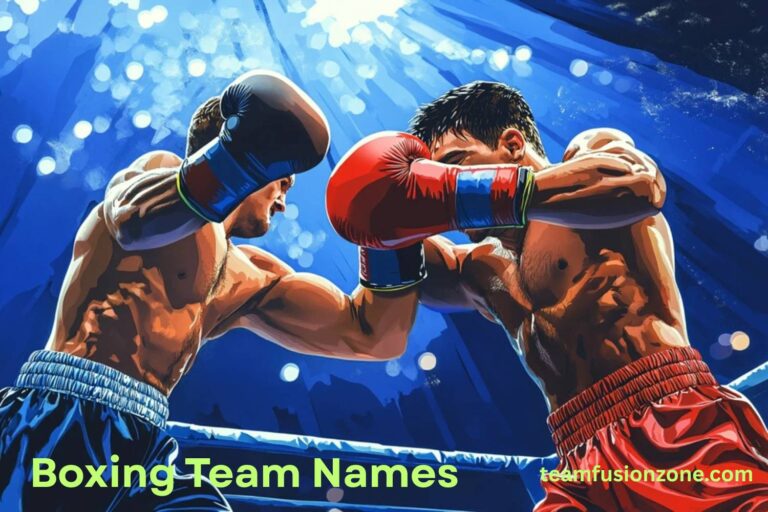 boxing team names