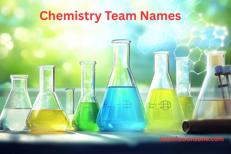 chemistry team names
