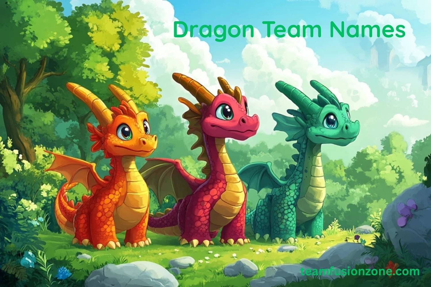 400+ Dragon Team Names [Epic Ideas] - Team Fusion Zone