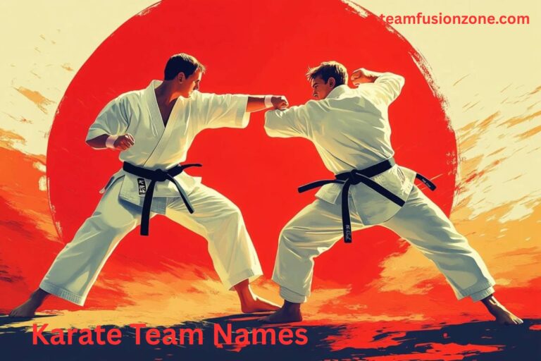 karate team names