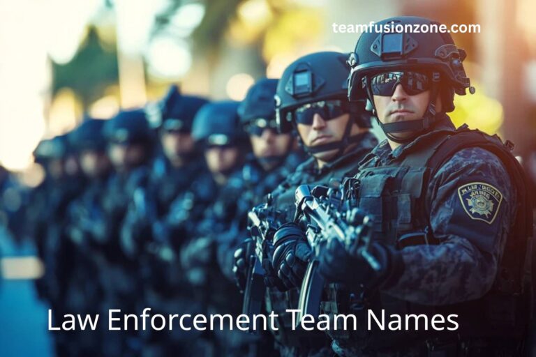 law enforcement team names