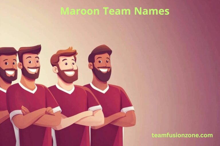 maroon team names