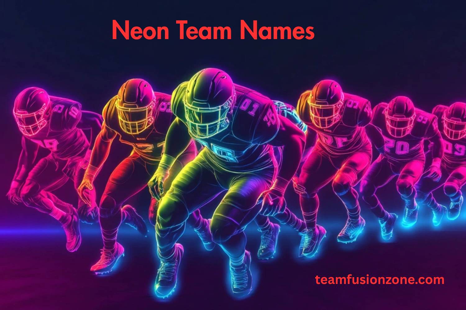 400+ Neon Team Names [Cool & Creative Ideas] - Team Fusion Zone