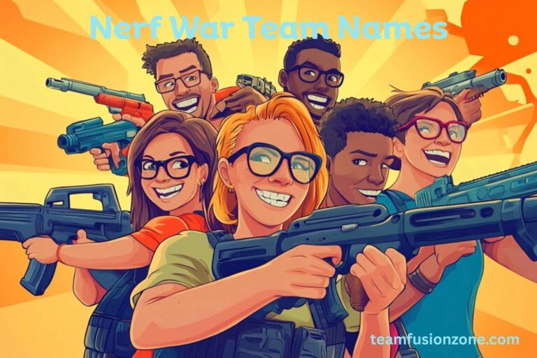 nerf war team names