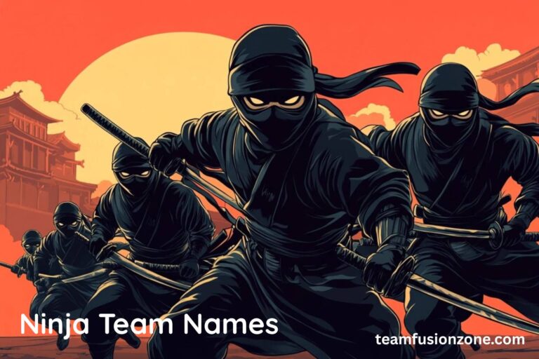 ninja team names