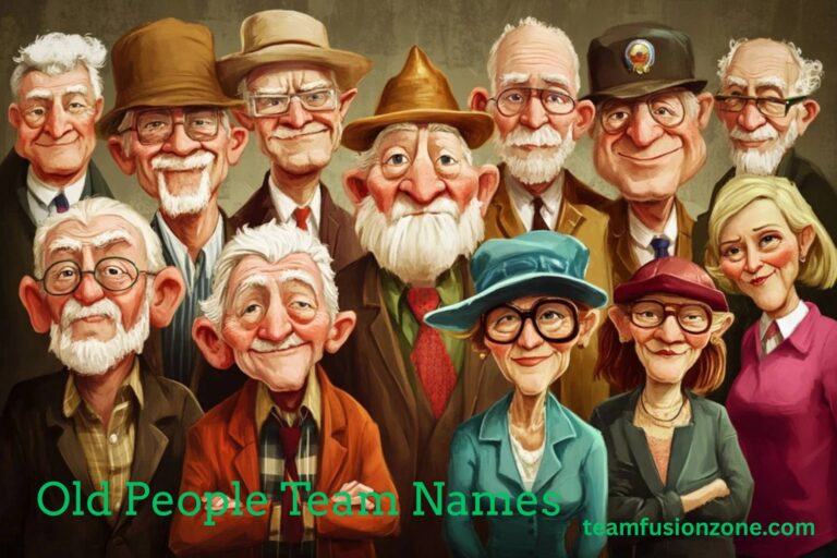 old people team names