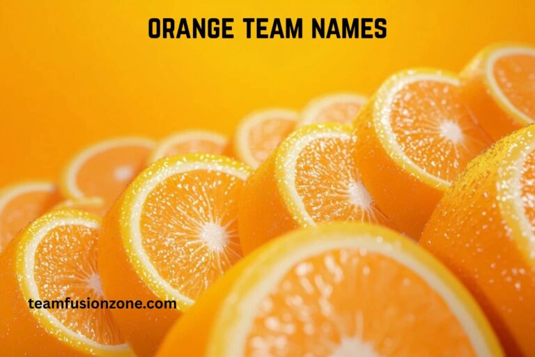 orange team names