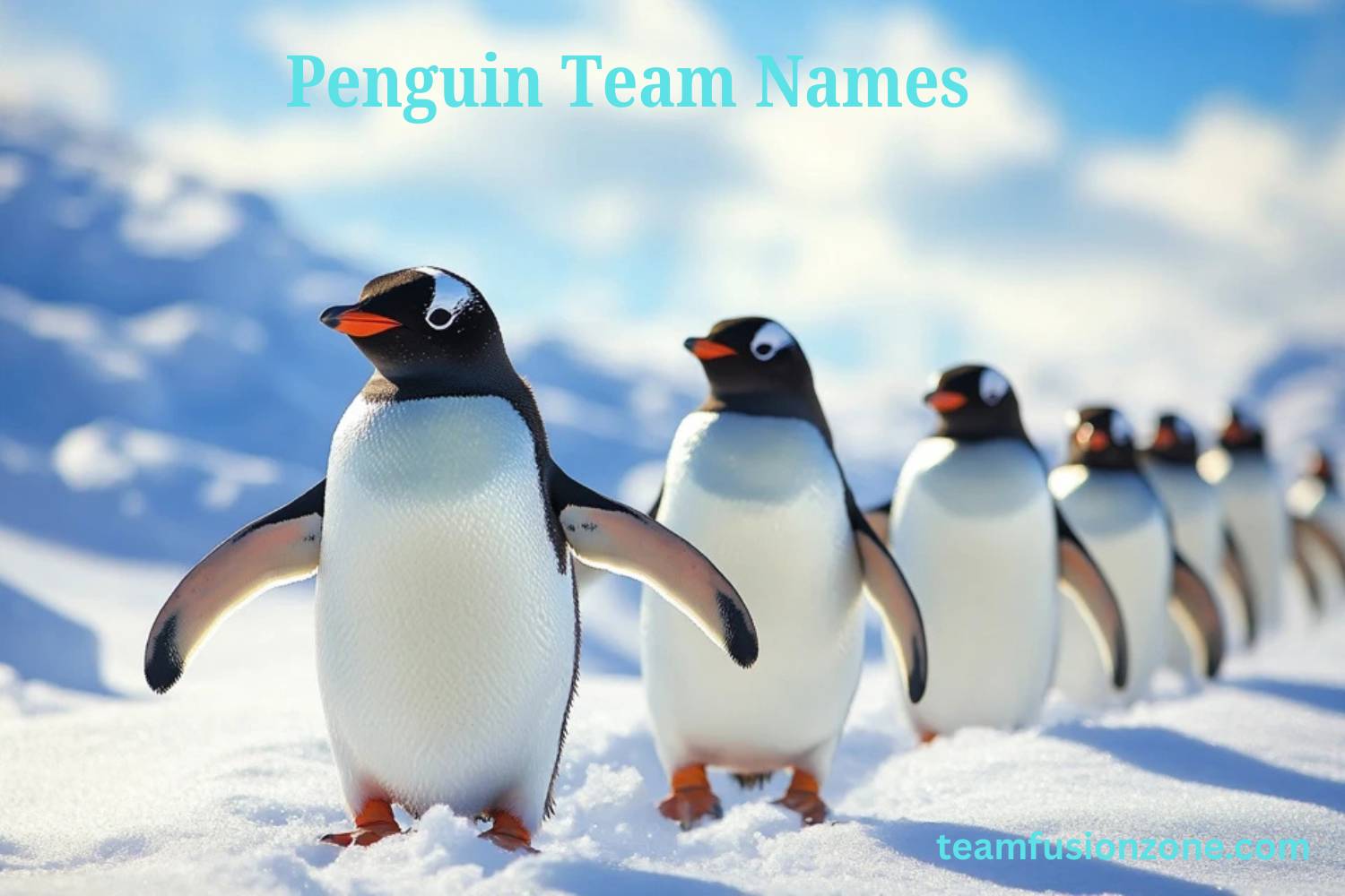 365+ Penguin Team Names [Funny, Cool & Creative Ideas] - Team Fusion Zone