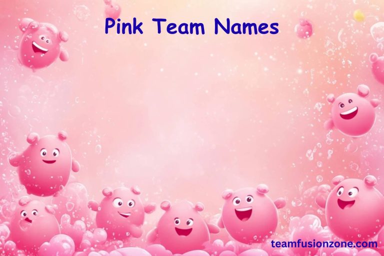 pink team names