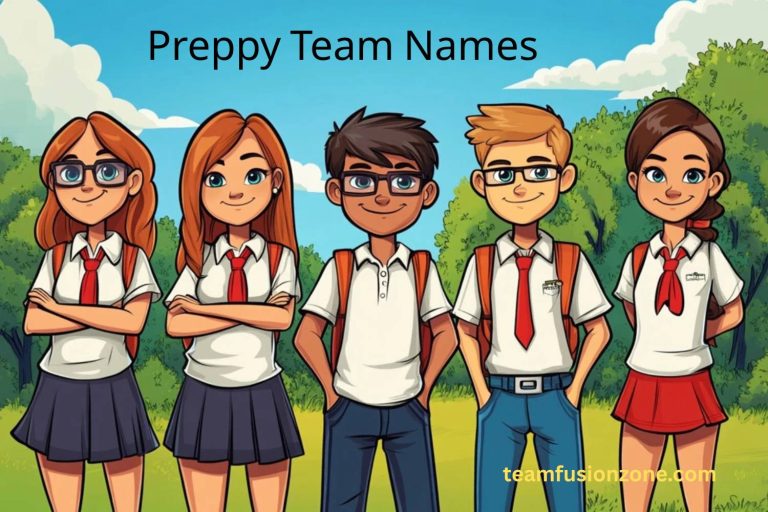 preppy team names