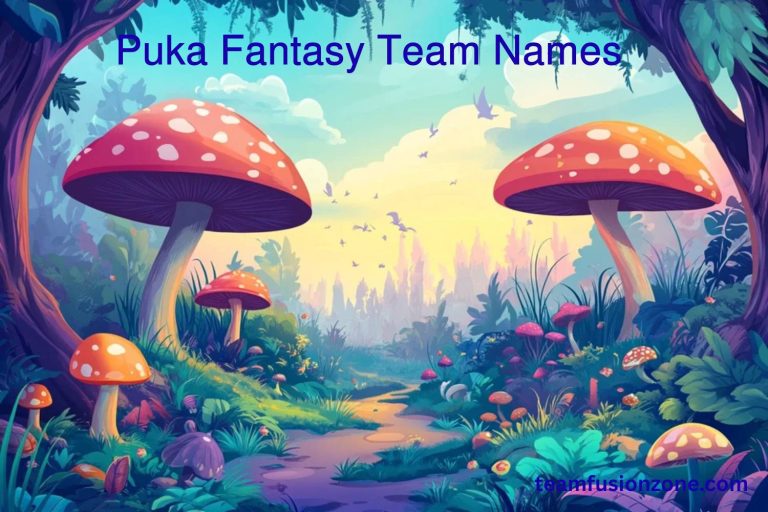 puka fantasy team names