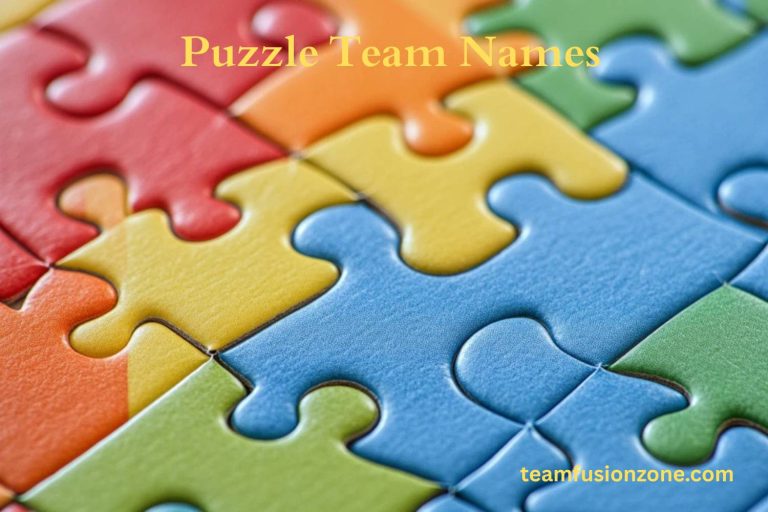 puzzle team names