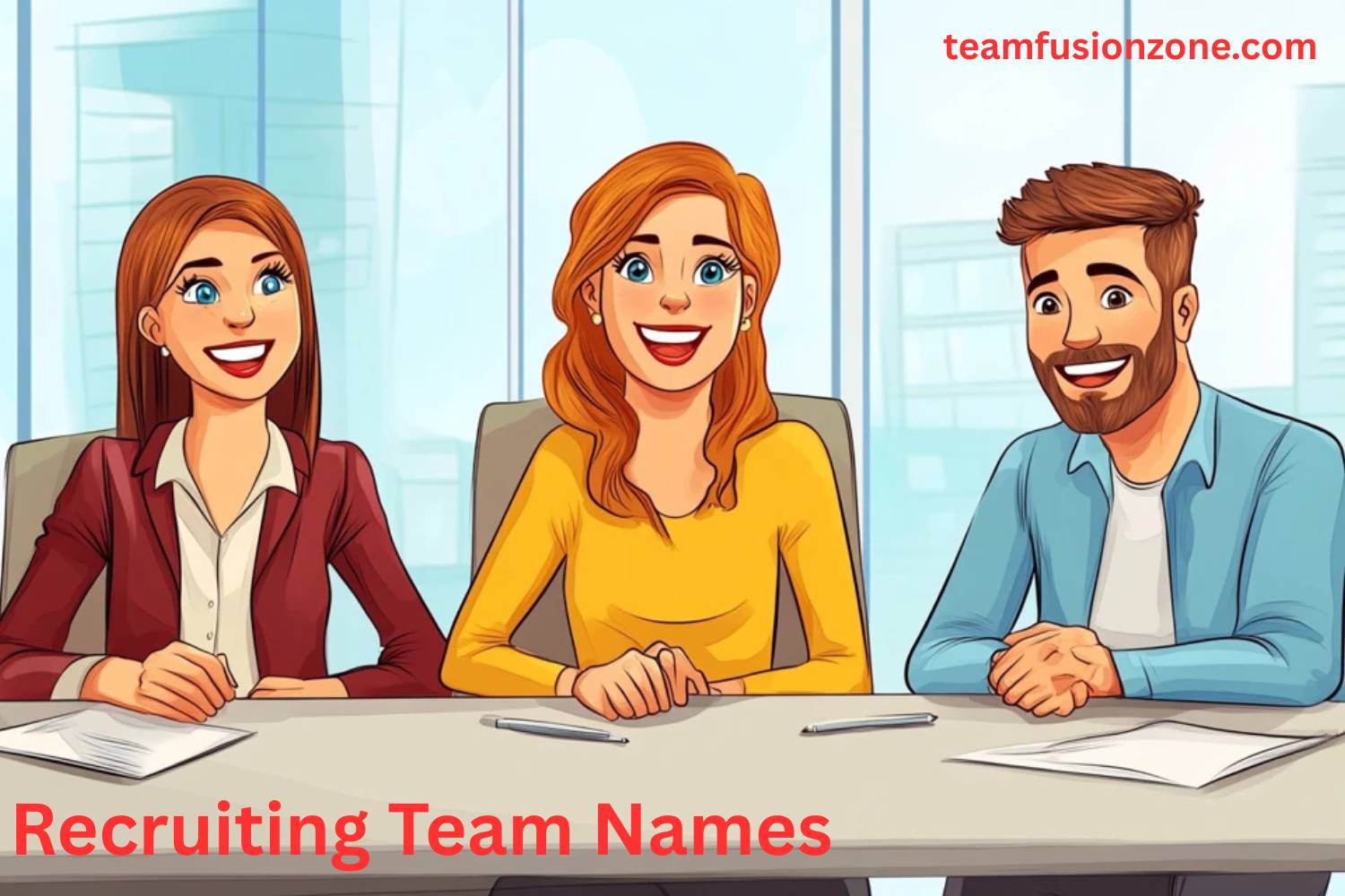 375+ Recruiting Team Names [Funny, Cool, Creative Ideas] - Team Fusion Zone