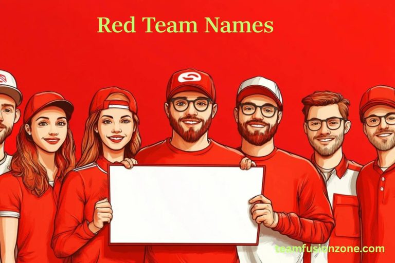 red team names