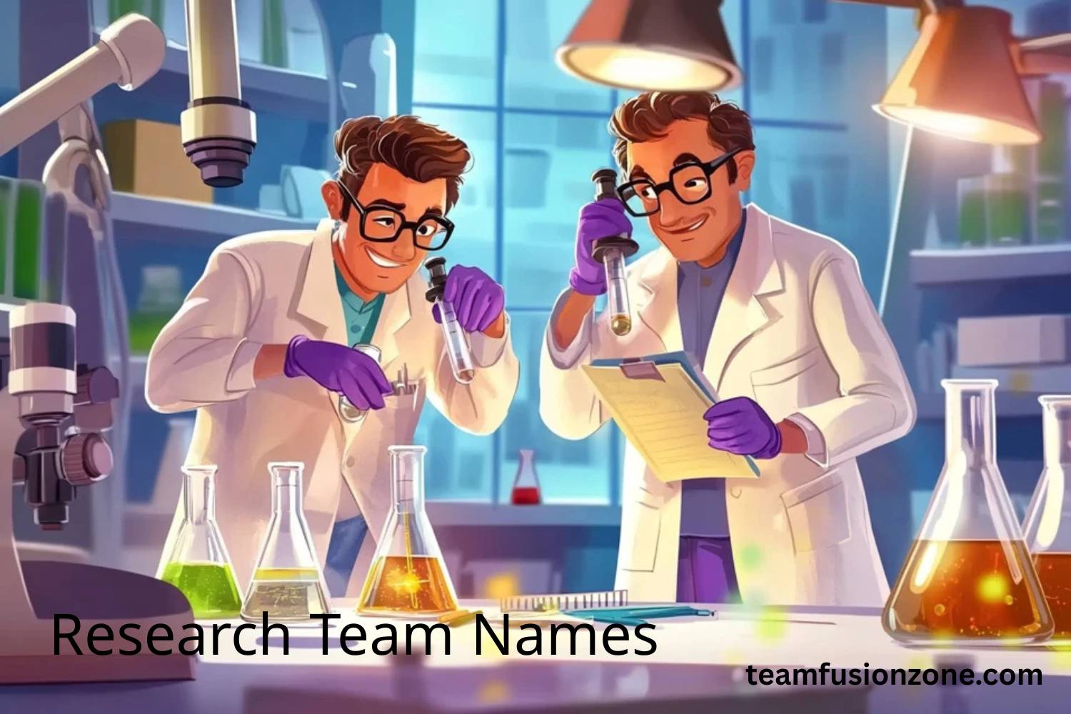 400+ Research Team Names [Funny, Cool & Creative Ideas] - Team Fusion Zone