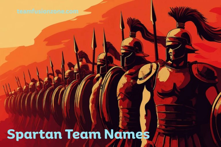 spartan team names