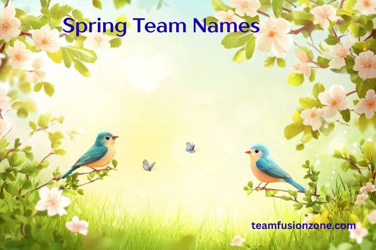 spring team names
