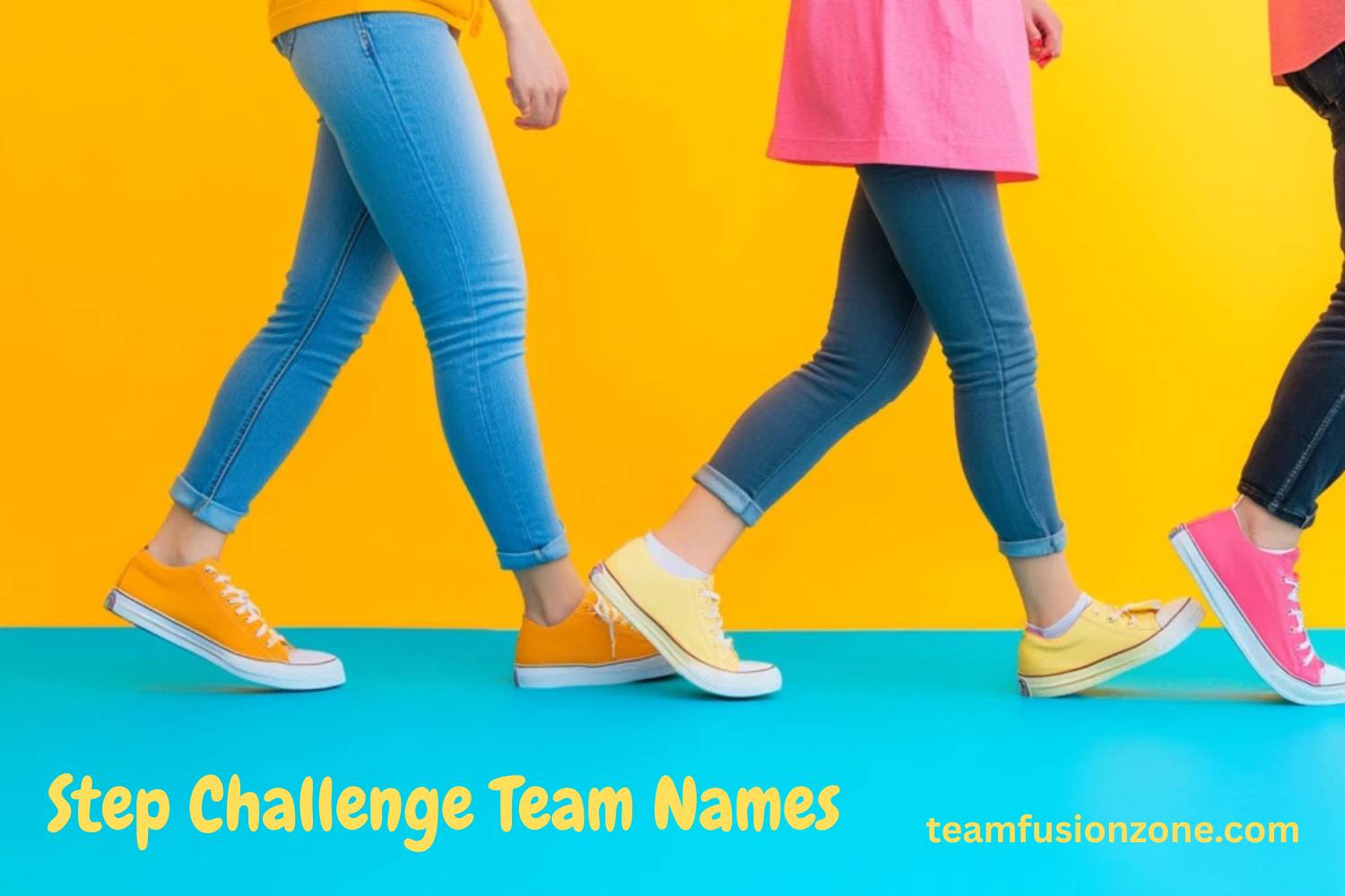 350+ Step Challenge Team Names [Funny, Creative & Cool] - Team Fusion Zone