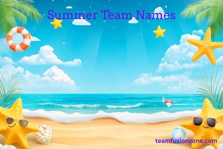 summer team names