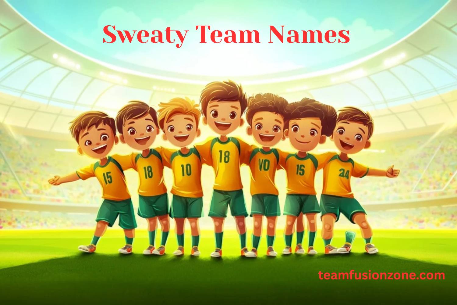 450+ Sweaty Team Names [Funny, Cool & Strong Ideas] - Team Fusion Zone