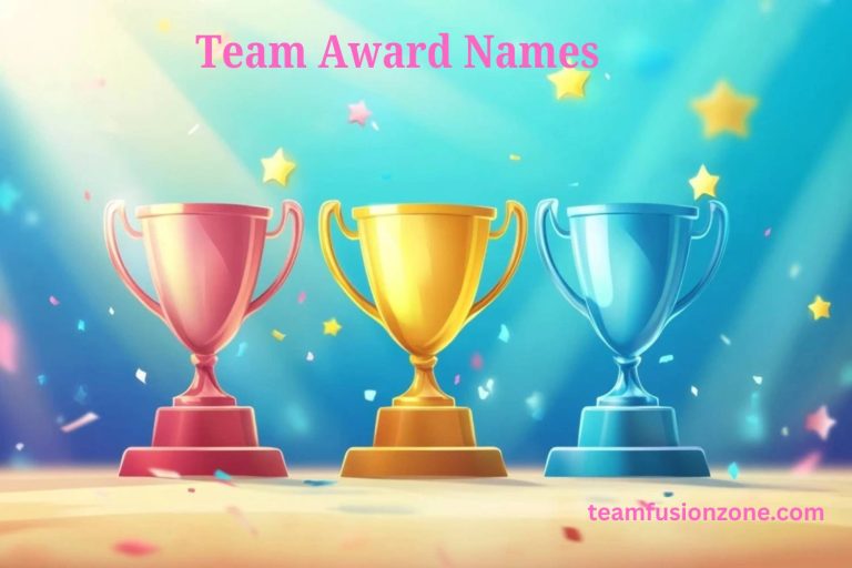team award names