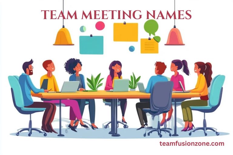 team meeting names