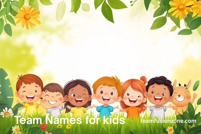 team names for kids