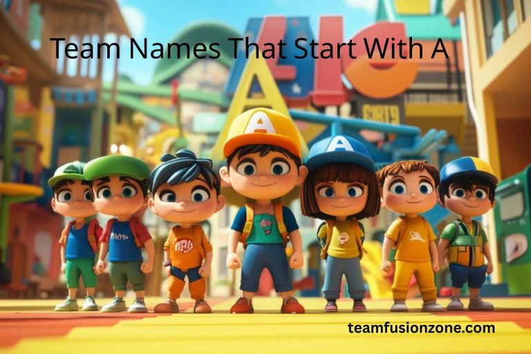 team names that start with a