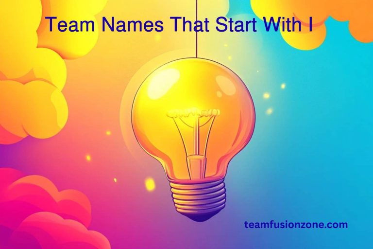 team names that start with i