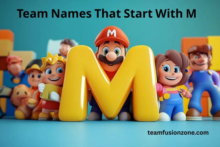 team names that start with m