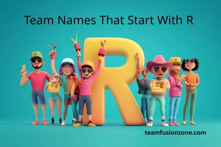 team names that start with r