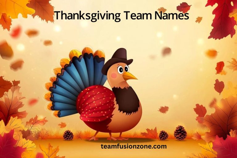 thanksgiving team names