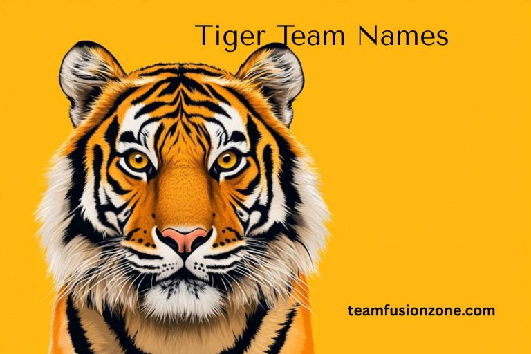 tiger team names