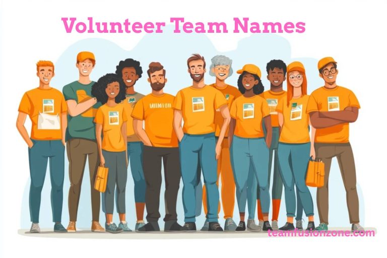 volunteer team names