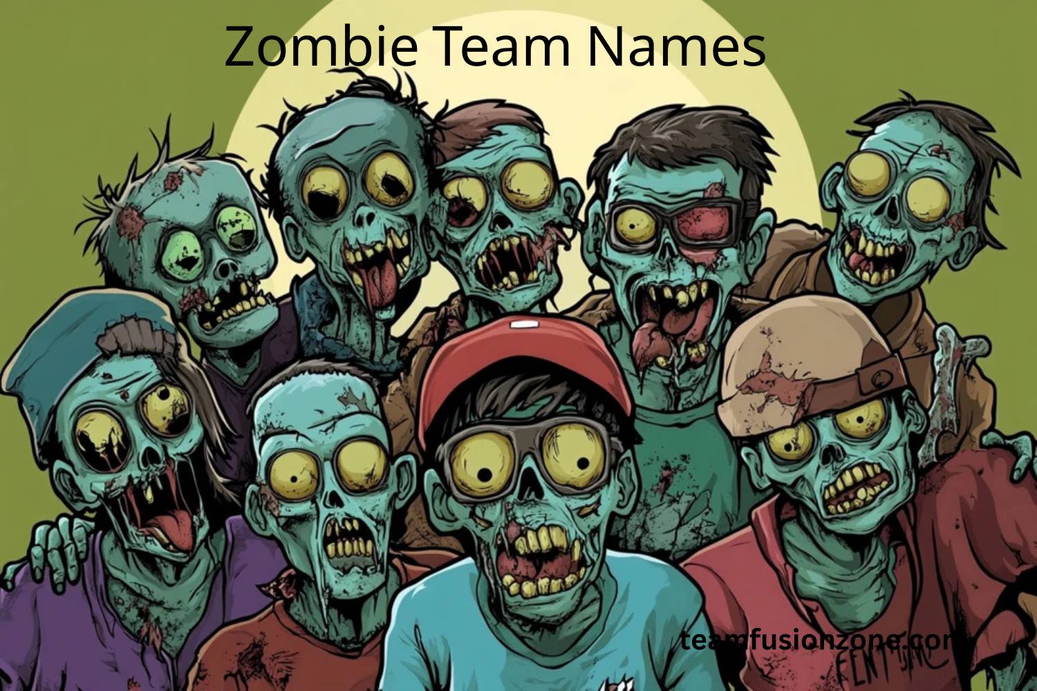 420+ Zombie Team Names [Creepy, Funny & Cool Ideas] - Team Fusion Zone